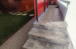 Apartament 3 camere, 65 mp, gradina 60mp, 2 locuri parcare, zona Terra