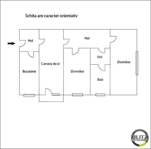 Apartament de vânzare 3 camere Gheorgheni - 1235AV | BLITZ Cluj-Napoca | Poza1