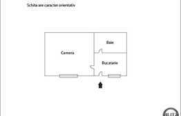 Apartament 1 camera, 41 mp utili, decomandat, parcare, zona strazii Plopilor!