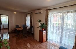 Apartament mobilat si utilat, 3 camere, gradina de 80 mp, zona Sub Cetate