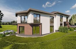 Casa tip duplex la stadiul de semifinisat, 140mp, zona Romul Ladea 