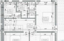 Casa tip duplex la stadiul de semifinisat, 140mp, zona Romul Ladea 