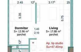 2 camere, semidecomandat, izolat exterior, balcon, zona Magazinul Central!