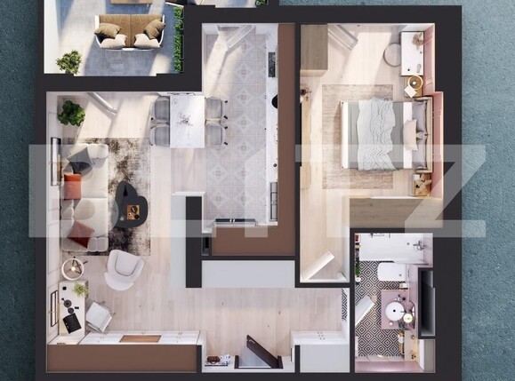 Apartament de vânzare 2 camere Iris - 123998AV | BLITZ Cluj-Napoca | Poza2