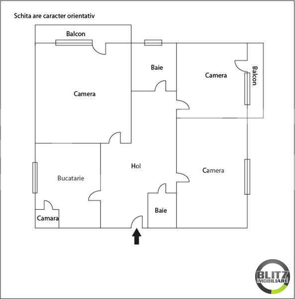 Apartament de vânzare 3 camere Manastur - 1240AV | BLITZ Cluj-Napoca | Poza10