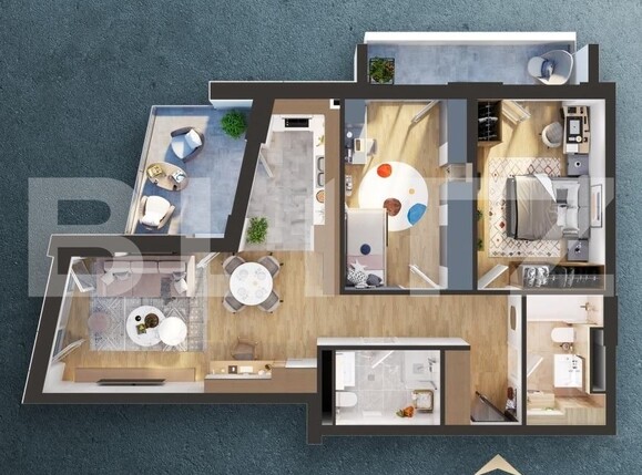 Apartament de vânzare 3 camere Iris - 124000AV | BLITZ Cluj-Napoca | Poza1