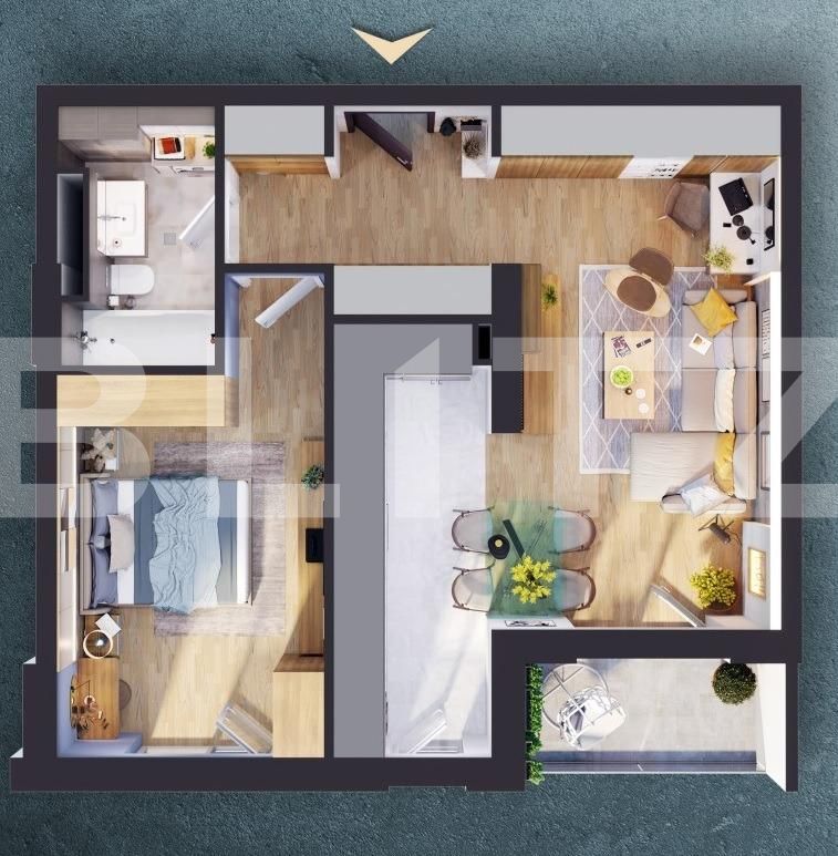 Apartament de vânzare 2 camere Iris - 124001AV | BLITZ Cluj-Napoca | Poza2