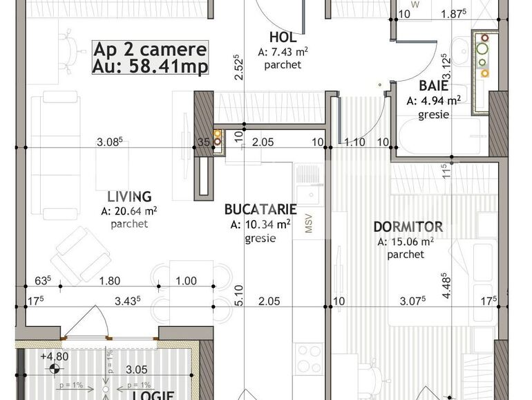 Apartament de vânzare 2 camere Iris - 124002AV | BLITZ Cluj-Napoca | Poza1