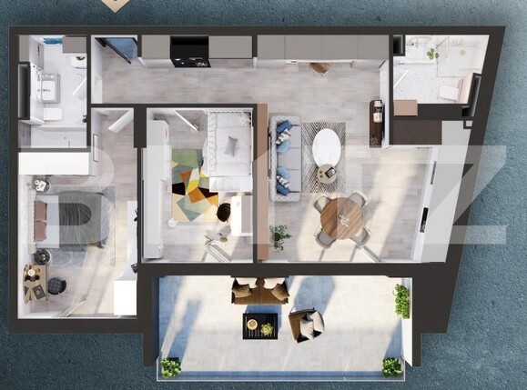 Apartament de vânzare 3 camere Iris - 124008AV | BLITZ Cluj-Napoca | Poza1