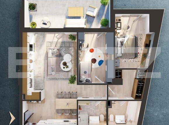 Apartament de vânzare 3 camere Iris - 124012AV | BLITZ Cluj-Napoca | Poza3