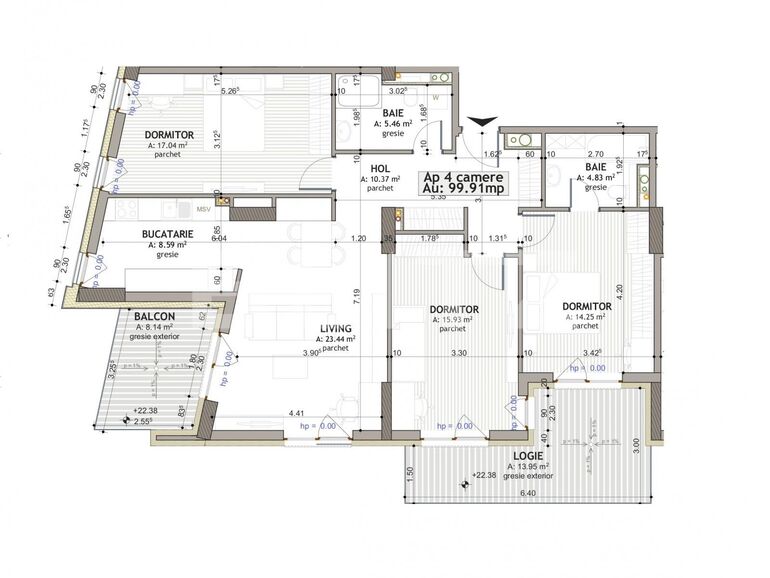 Apartament de vânzare 4 camere Iris - 124013AV | BLITZ Cluj-Napoca | Poza1