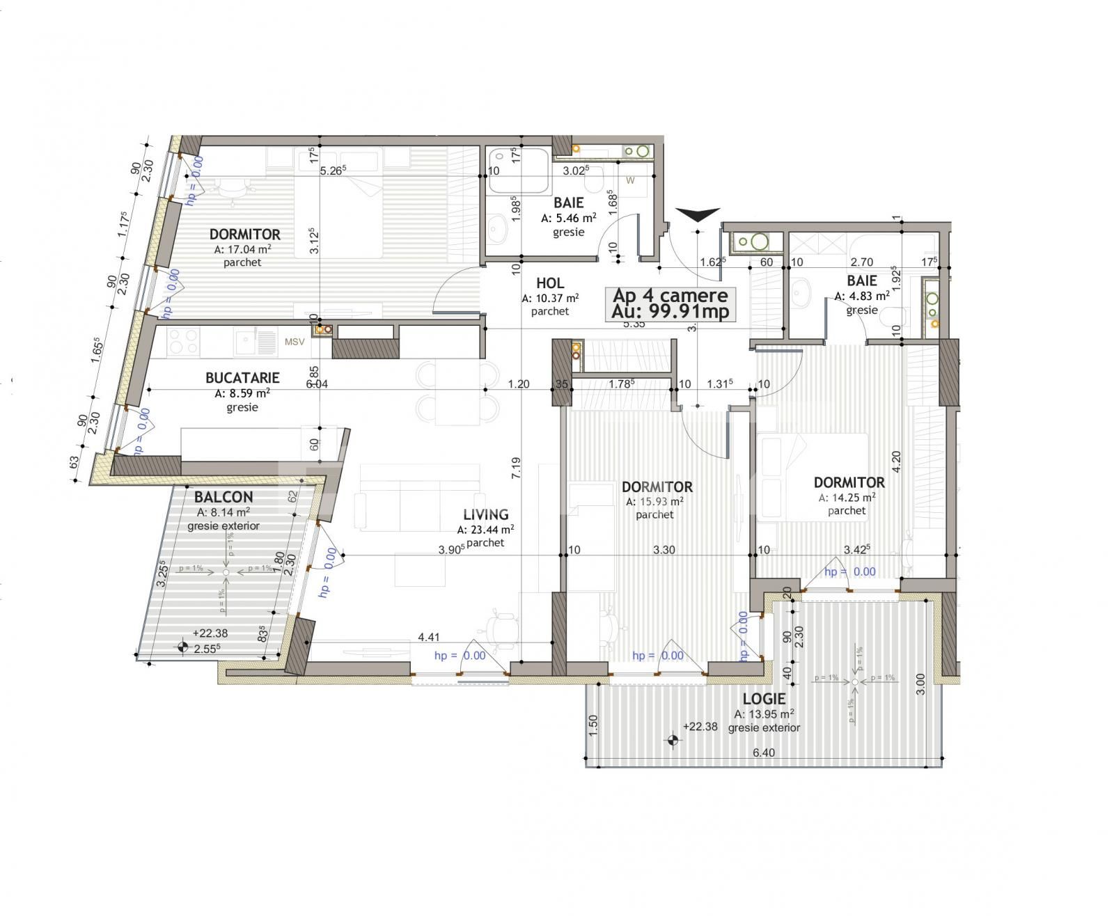 Apartament de vânzare 4 camere Iris - 124013AV | BLITZ Cluj-Napoca | Poza1