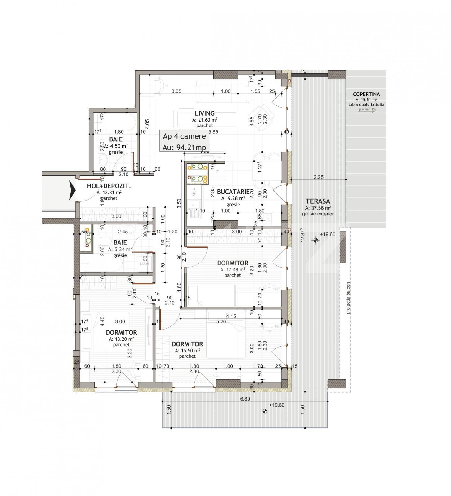 Apartament de vânzare 4 camere Iris - 124028AV | BLITZ Cluj-Napoca | Poza1