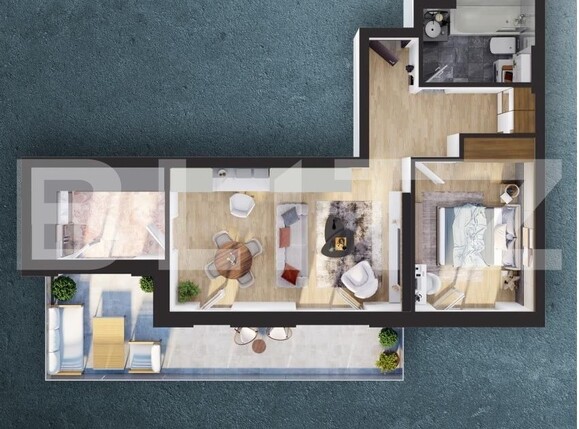 Apartament de vânzare 2 camere Iris - 124034AV | BLITZ Cluj-Napoca | Poza1