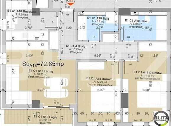 Apartament de vânzare 3 camere Gheorgheni - 12406AV | BLITZ Cluj-Napoca | Poza8