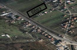 Teren cu front la DN vizibilitate maxima 