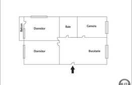 3 camere, decomandat, 67 mp, balcon, boxa, zona Piata Cipariu!