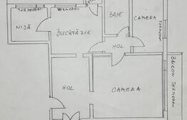 Apartament 2 camere + birou, 58 mp, zona Iulius Mall