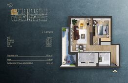 Apartament 2 camere intr-un Ansamblu rezidential Premium, zona Fabricii