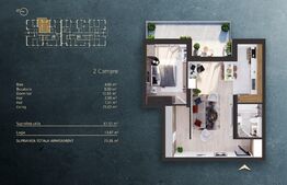 Apartament 2 camere intr-un Ansamblu rezidential Premium, zona Fabricii