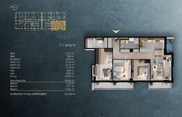 Apartament 4 camere intr-un Ansamblu rezidential Premium, zona Fabricii