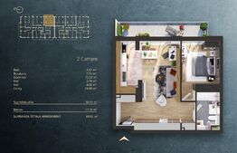 Apartament 2 camere intr-un Ansamblu rezidential Premium, zona Fabricii