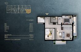 Apartament 3 camere intr-un Ansamblu rezidential Premium, zona Fabricii