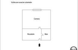 Garsoniera, 22.8 mp utili, finisata modern, zona strazii Beiusului!