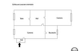 Apartament de vanzare 2 camere, 60 mp utili, imobil nou, zona centrala!