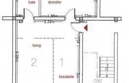 Apartament cochet cu 2 camere, 53 mp, panorama frumoasa, zona Polus! Mobilat!