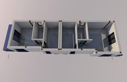 Apartament 3 camere, 140 mp, 2 parcari, semifinisat, zona Oasului