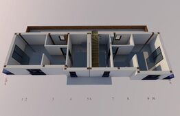 Apartament 3 camere, 140 mp, 2 parcari, semifinisat, zona Oasului