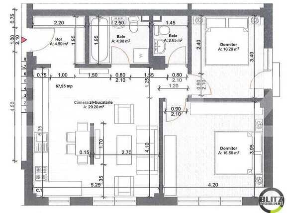 Apartament de vânzare 3 camere Floreşti - 12464AV | BLITZ Cluj-Napoca | Poza4