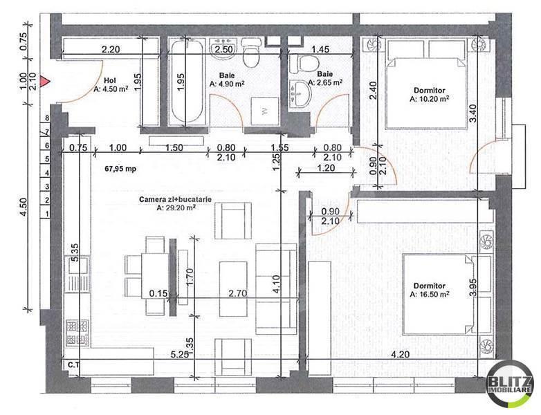 Apartament de vânzare 3 camere Floreşti - 12464AV | BLITZ Cluj-Napoca | Poza1