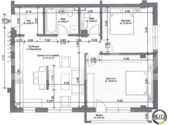 Apartament de vânzare 3 camere Floreşti - 12465AV | BLITZ Cluj-Napoca | Poza2