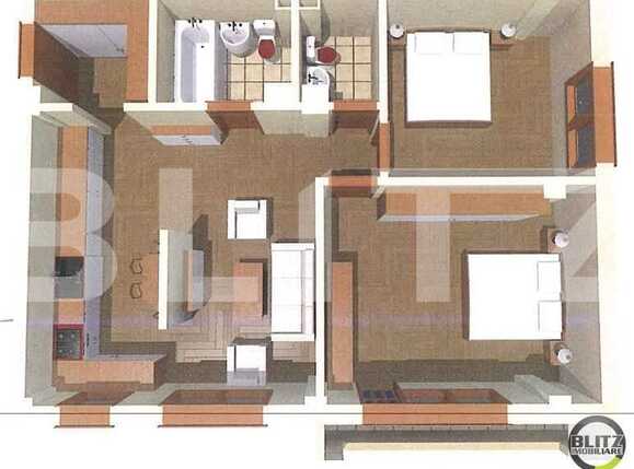 Apartament de vânzare 3 camere Floreşti - 12465AV | BLITZ Cluj-Napoca | Poza3