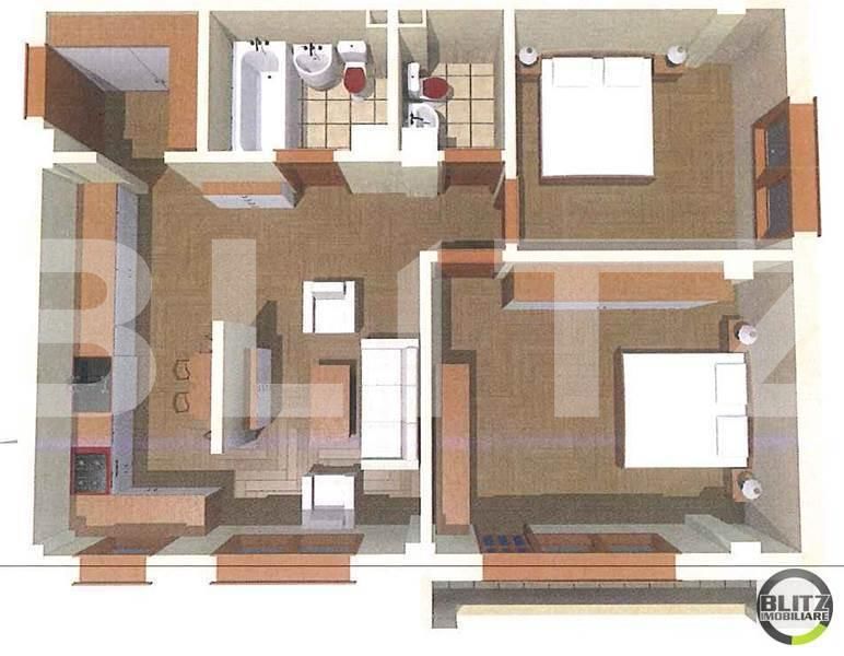 Apartament de vânzare 3 camere Floreşti - 12465AV | BLITZ Cluj-Napoca | Poza3