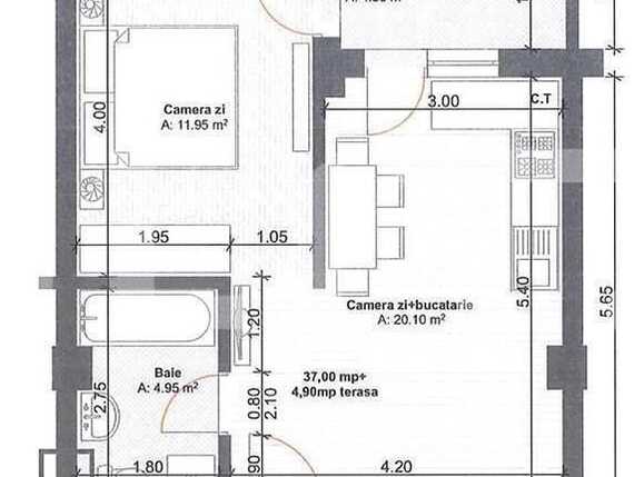 Apartament de vânzare 2 camere Floreşti - 12466AV | BLITZ Cluj-Napoca | Poza1