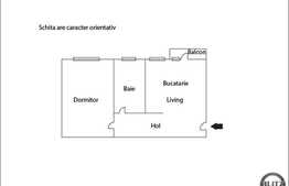 Vanzare 2 camere, 50 mp, balcon, imobil NOU, zona Cetatii! Pozitionare Estica!