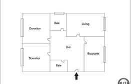 Apartament 3 camere, 63 mp utili, decomandat, zona strazii Gheorghe Dima!
