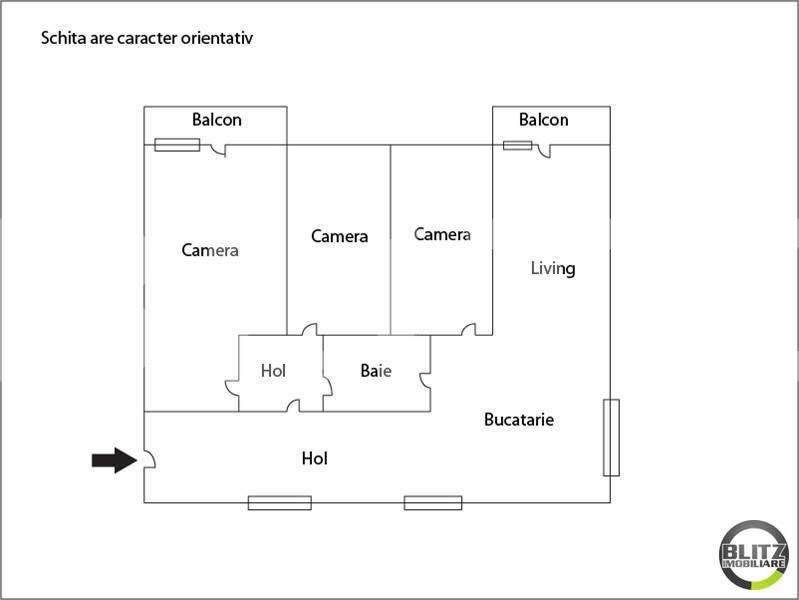 Apartament de vânzare 4 camere Floreşti - 12474AV | BLITZ Cluj-Napoca | Poza10