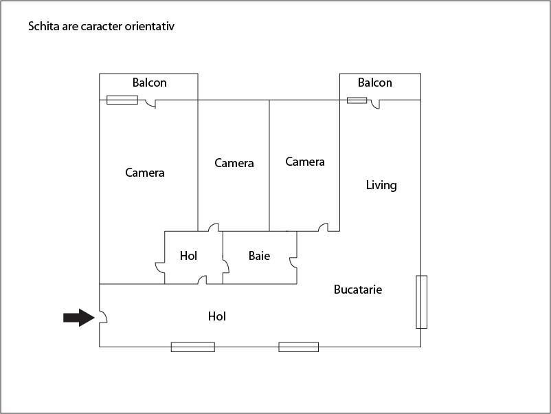 Apartament de vânzare 4 camere Floreşti - 12474AV | BLITZ Cluj-Napoca | Poza1