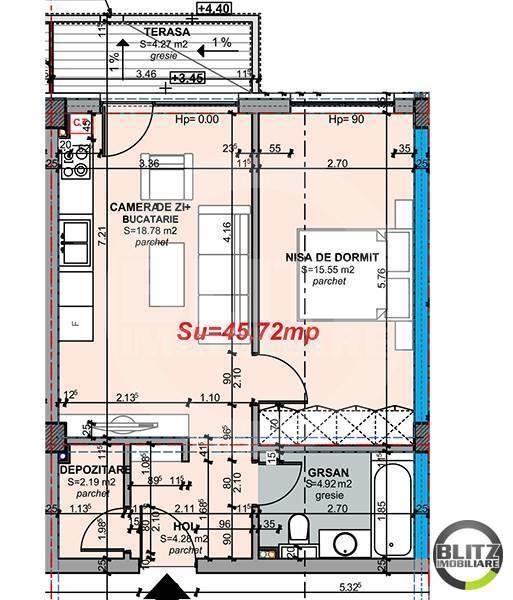 Apartament de vânzare 2 camere Central - 12514AV | BLITZ Cluj-Napoca | Poza1