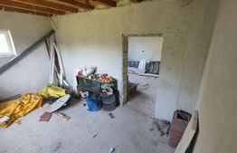 Casă nefinisată 5 camere, 120mp, teren 1000 mp, Huedin