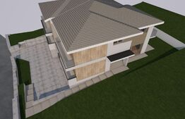 Duplex 4 camere, 204 mp utili, 408 mp teren, panorama spre oras, zona strazii Odobesti