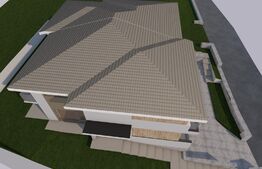 Duplex 4 camere, 204 mp utili, 408 mp teren, panorama spre oras, zona strazii Odobesti