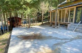 Cabana la rosu,  1000 mp teren, zona Belis 