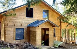 Cabana la rosu,  1000 mp teren, zona Belis 