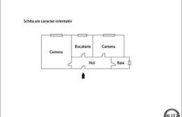 OFERTA EXCLUSIVA! 2 camere, decomandat, 51 mp, mobilat, zona strazii Lunii