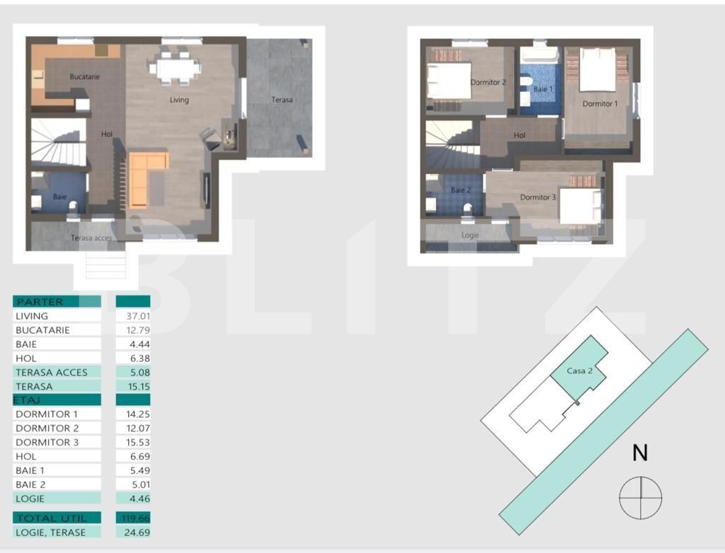 Casa de vânzare 4 camere Chinteni - 125582CV | BLITZ Cluj-Napoca | Poza9